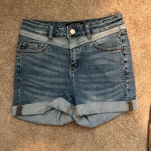 Judy Blue Rolled Hem Denim Shorts